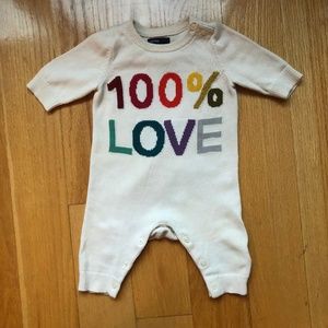 babyGap 100% LOVE Romper